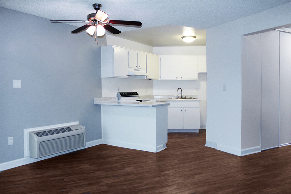This image displays interior photo of Mountain Shadows Apartments