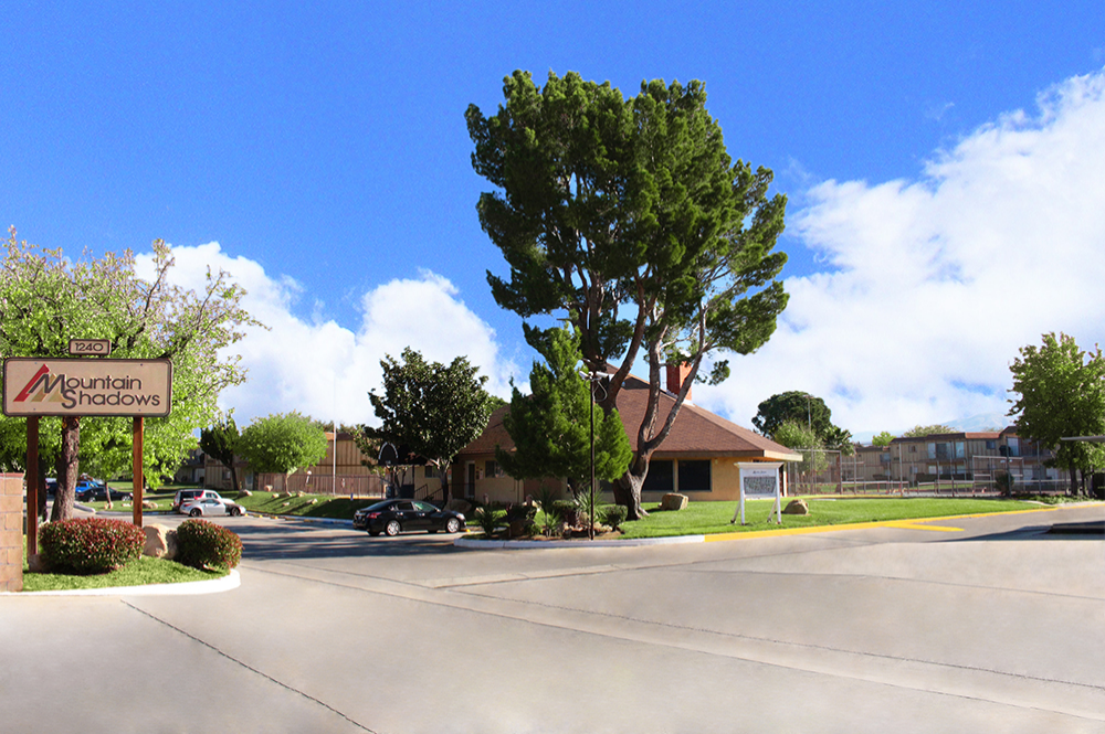 This image is the visual representation of Exteriors 17 in Mountain Shadows Apartments.