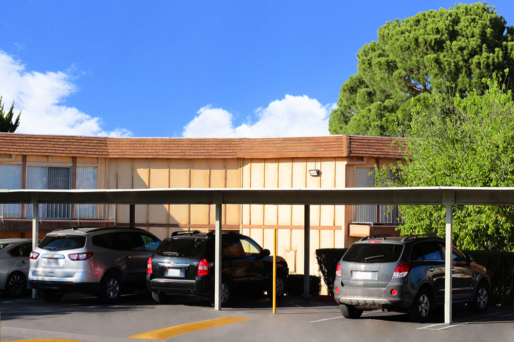 This image is the visual representation of Exteriors 14 in Mountain Shadows Apartments.